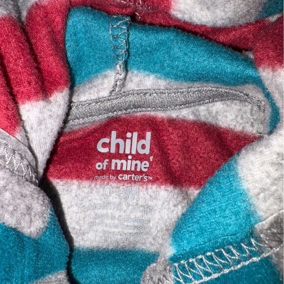 0-3m carters moose fleece sweatshirt - Picture 2 of 3